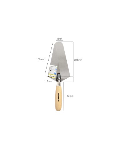 Paleta Wolfpack Plus Mango Madera 348    200 mm.