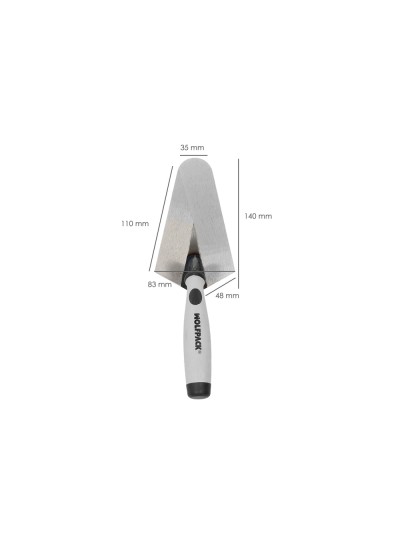 Paleta Wolfpack Plus Mango de Goma 348  140 mm.