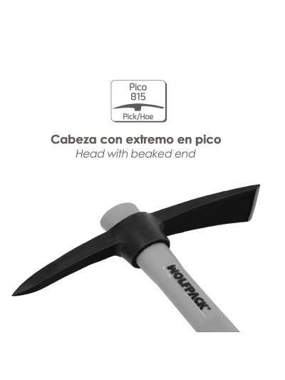 Alcotana 815 / 450 Gramos Mango Fribra Vidrio