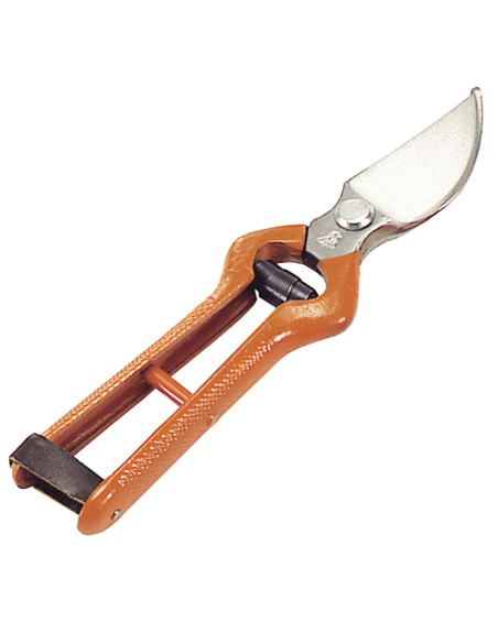 Tijeras Podar Forjada Curva   1 Mano  21 cm.