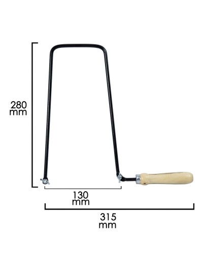 Arco Marqueteria Wolfpack 130x280 mm.