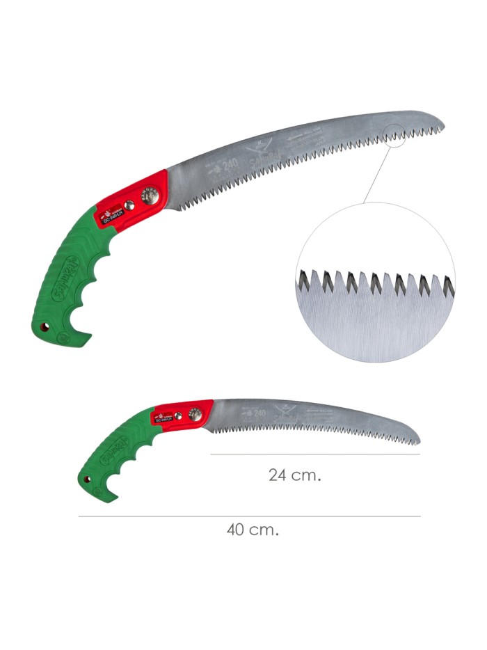 Serrucho Samurai GC Curvo 240 mm.