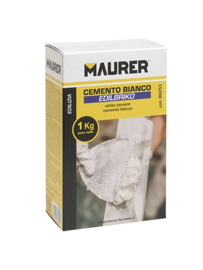 Edil Cemento Blanco Maurer (Caja 1 kg.)