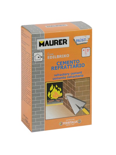 Edil Cemento Refractario Maurer (Caja 1 kg.)