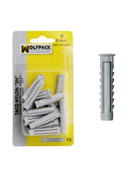 Taco Nylon  SN    10 mm. (10 Piezas)