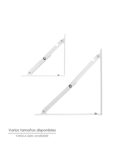 Palomilla Wolfpack Abatible Blanca 200 mm.