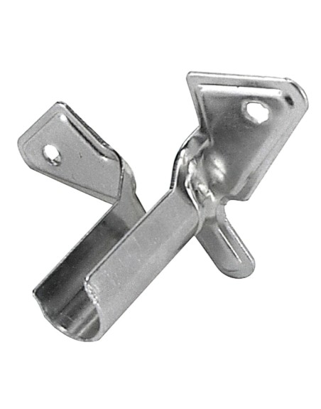 Soporte Barra 12 mm.Ø Cromo Lateral