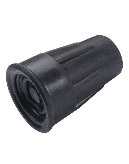 Tacos Para Baston Estriados 18 mm. (Bolsa 100 Unidades)