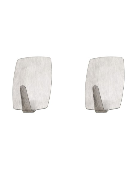 Colgador Oryx Inoxidable Grande (Blister  2 Unidades) Adhesivo