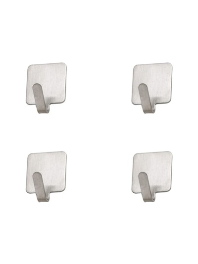 Colgador Oryx Inoxidable Pequeño (Blister 4 Unidades) Adhesivo