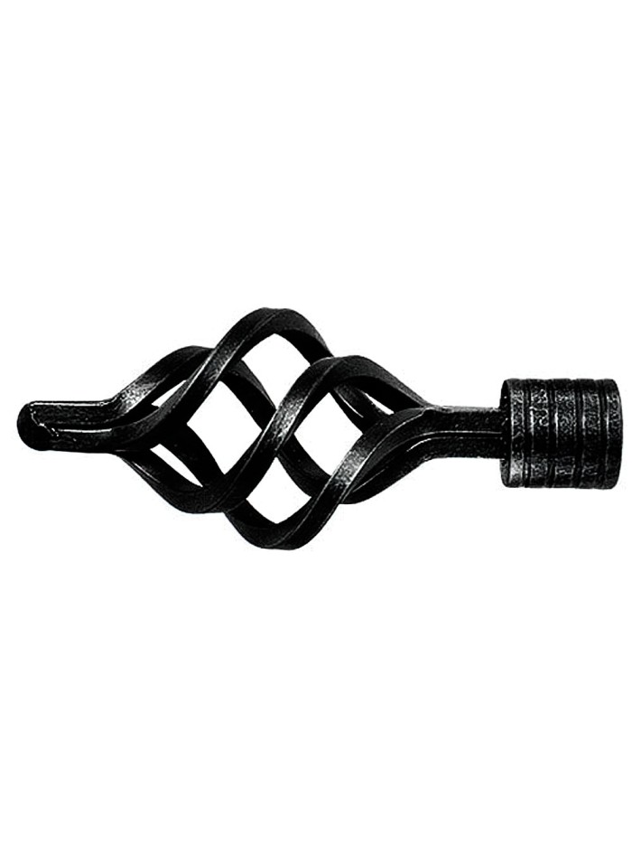 Terminal Forja Piña Ø 20 mm. Negro Terminal Forja Piña Ø 20 mm. Negro