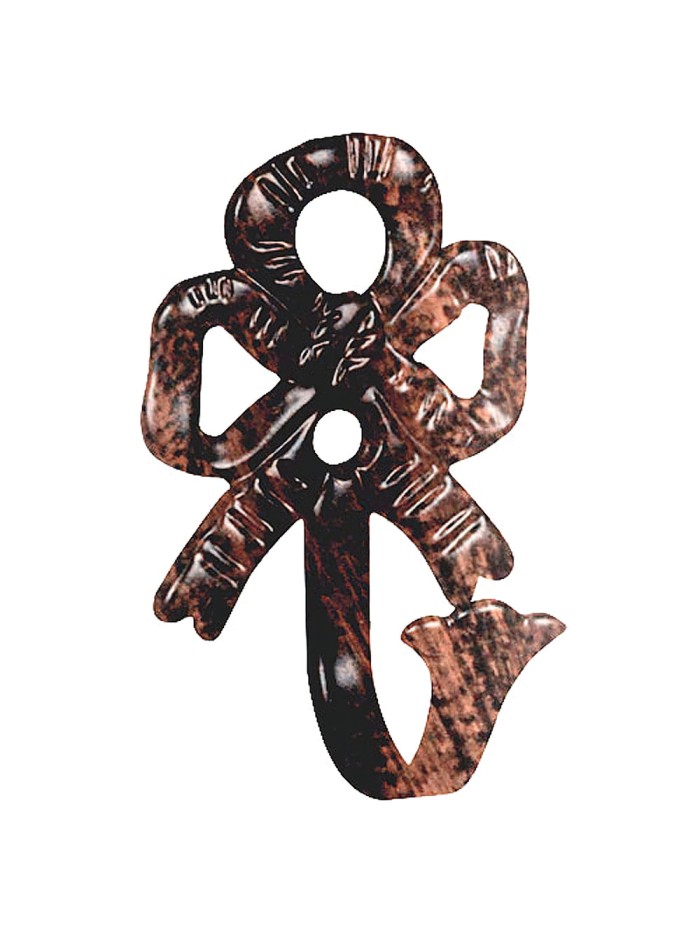 Alzapaños Forja Lazo Negro / Cobre    Juego 2 Pieza
