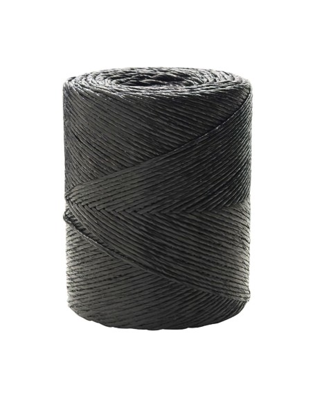 Cuerda Rafia Bobina 750 gramos Color Negro