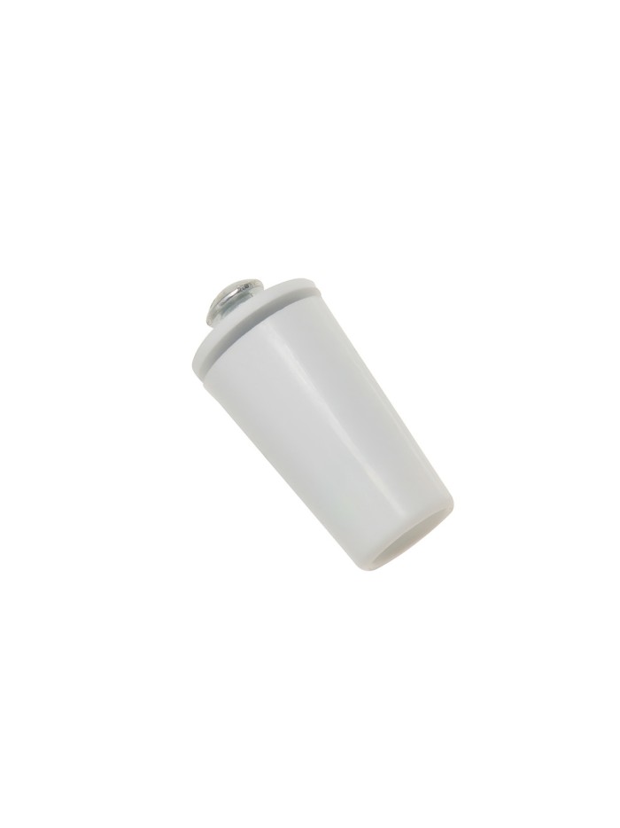 Tope Persiana Con Tornillo 40 mm. Blanco
