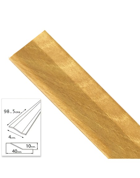 Tapajuntas Adhesivo Para Ceramica Metal Roble 98,5 cm.