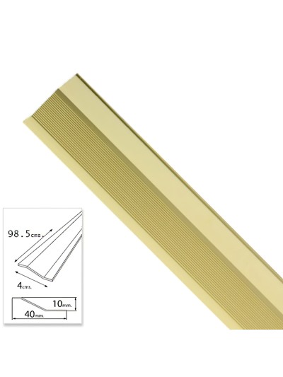 Tapajuntas Adhesivo Para Ceramica Metal Oro   98,5 cm.