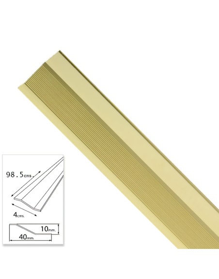 Tapajuntas Adhesivo Para Ceramica Metal Oro   98,5 cm.
