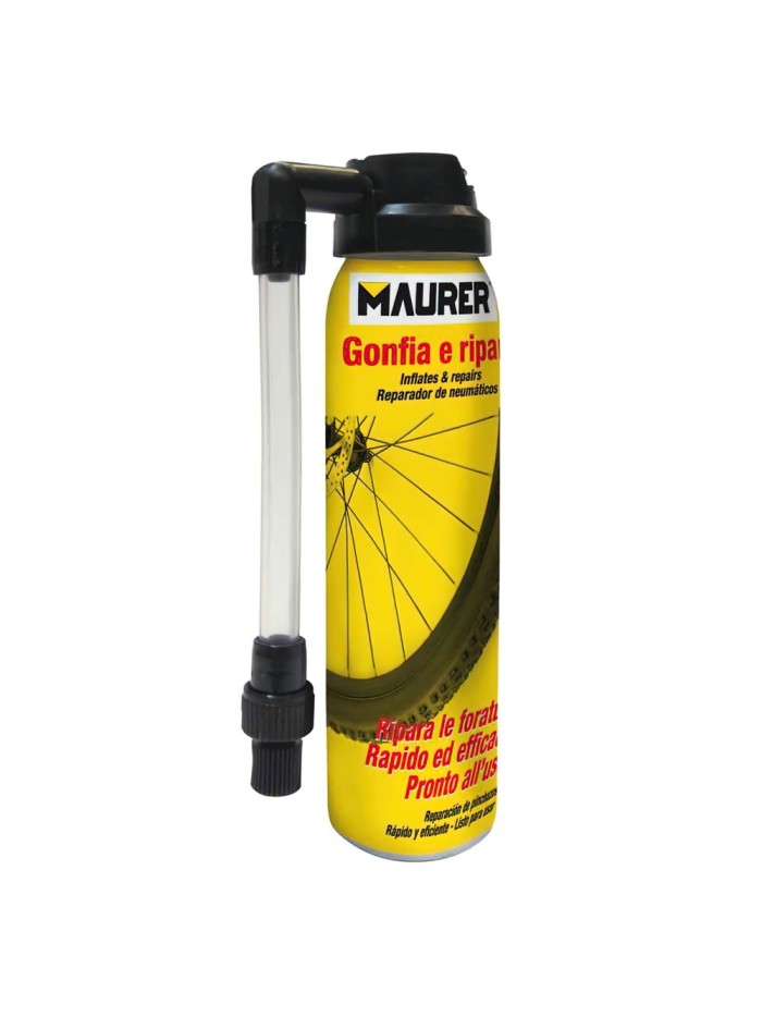 Spray Reparador Inflador Rueda Bicicleta 100 ml.