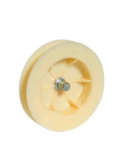 Disco Persiana Plastico Espiga Metal 120x40 mm. Cinta 18 mm.