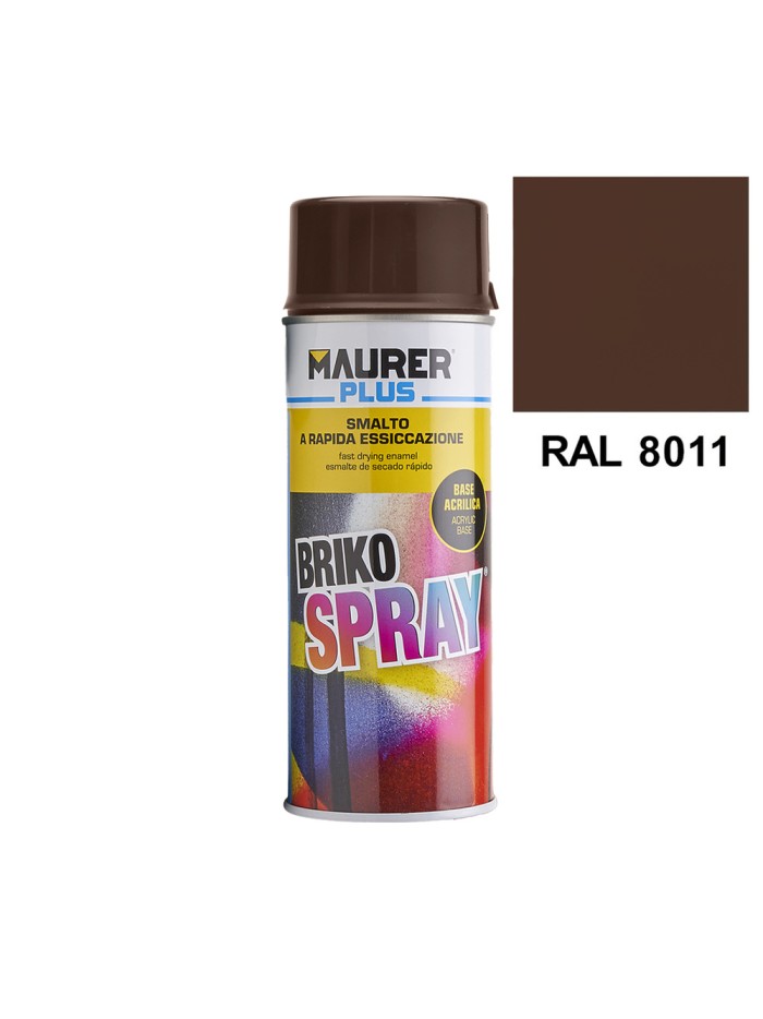 Spray Pintura Marron Nuez 400 ml.