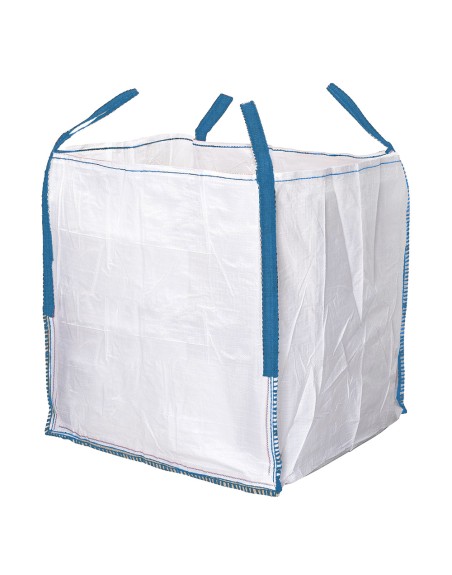 Saco Obra Big Bag Rafia  90x90x90cm. Carga máxima seg. 1.000Kg.