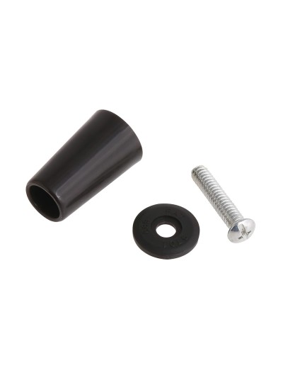 Tope Persiana Con Tornillo 40 mm. Marrón