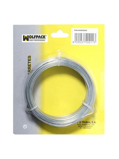 Alambre Galvanizado 0,90mm / 4 (Rollo 50 metros)