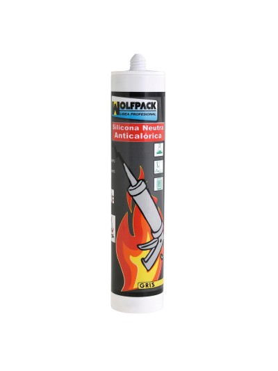 Silicona Neutra Altas Temperaturas 300 ml.