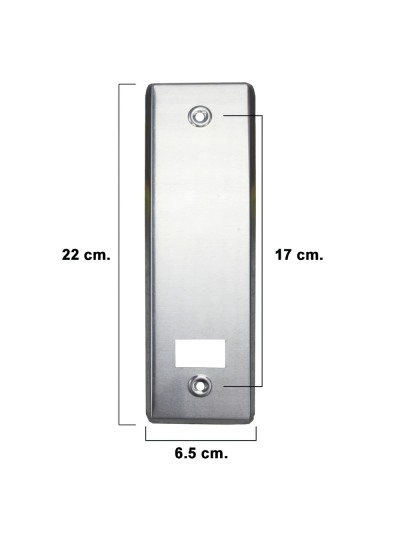Placa Aluminio Para Recogedor Persiana