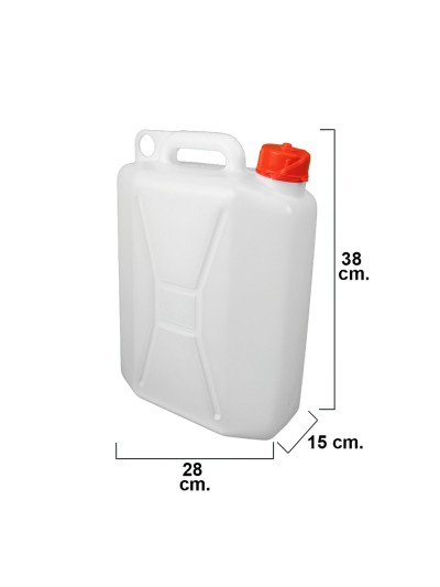 Bidon Garrafa Plastico Alimentario 10 Litros