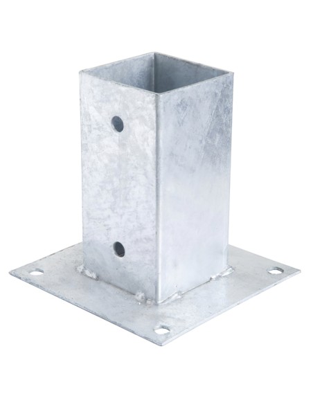 Soporte Anclaje Galvanizado Pérgola 91x91mm