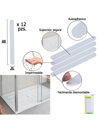 Tiras Antideslizante Adhesivas Para Baños / Duchas