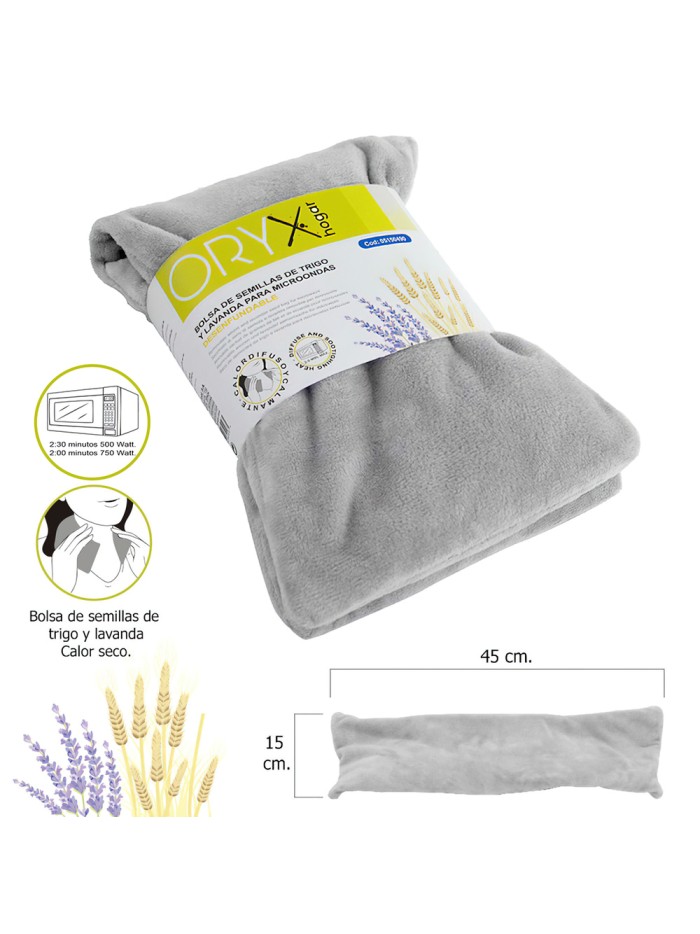 Bolsa Semillas Calor Microondas Desenfundable 45 x 15 cm.