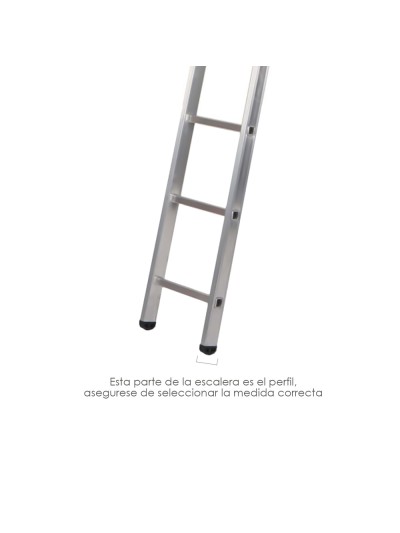 Contera Escalera 1 / 2 / 3 Tramos y Andamio Aluminio Classik Version 2019