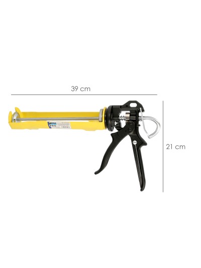 Pistola Silicona Profesional Extrafuerte, Cartuchos 310 ml. Pistola Selladora Silicona, Pistola Calafateo, Pistola Calafatear