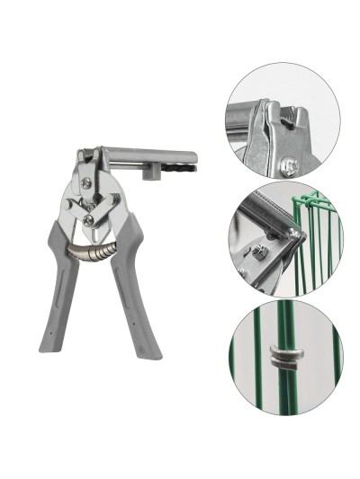 Alicates Para  Mallas / Enrejados / Cercas con Cargador de 50 Grapas