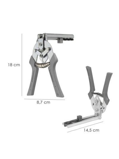 Alicates Para  Mallas / Enrejados / Cercas con Cargador de 50 Grapas
