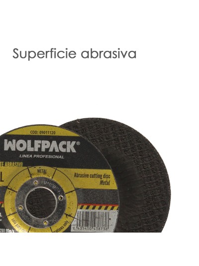 Disco Corte Abrasivo  Metal Ø 115 x Ø 22 mm. Espesor 3,2 mm. Disco Radial / Amoladora Universal Con Todas Las Amoladoras