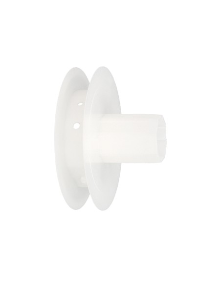 Disco Plastico Compacto Para Persianas. Rodamieto 120x40 mm. Para cintas hasta 20 mm.