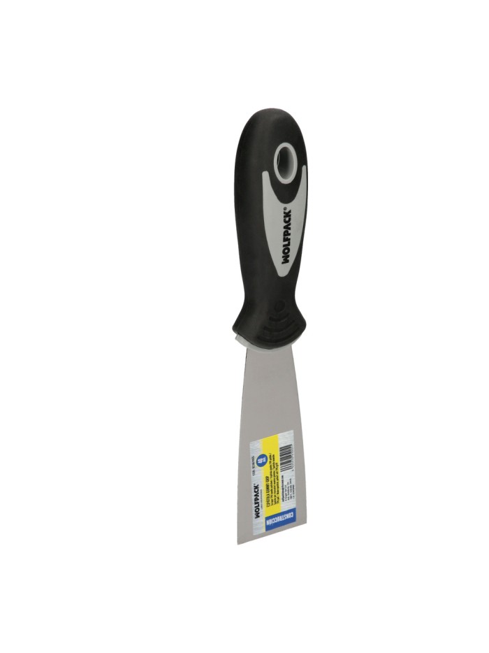 Espatula Mango Gummy Grip Hoja 40 mm. Espatula Yeso, Espatula Pintor, Espatula Masillas, Espatula Pladur, etc.