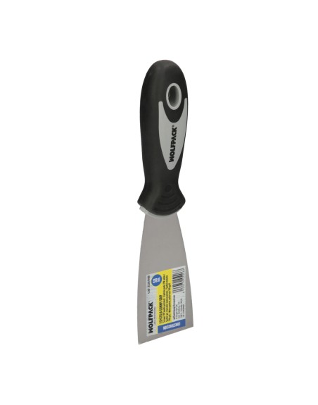 Espatula Mango Gummy Grip Hoja 50 mm. Espatula Yeso, Espatula Pintor, Espatula Masillas, Espatula Pladur, etc.