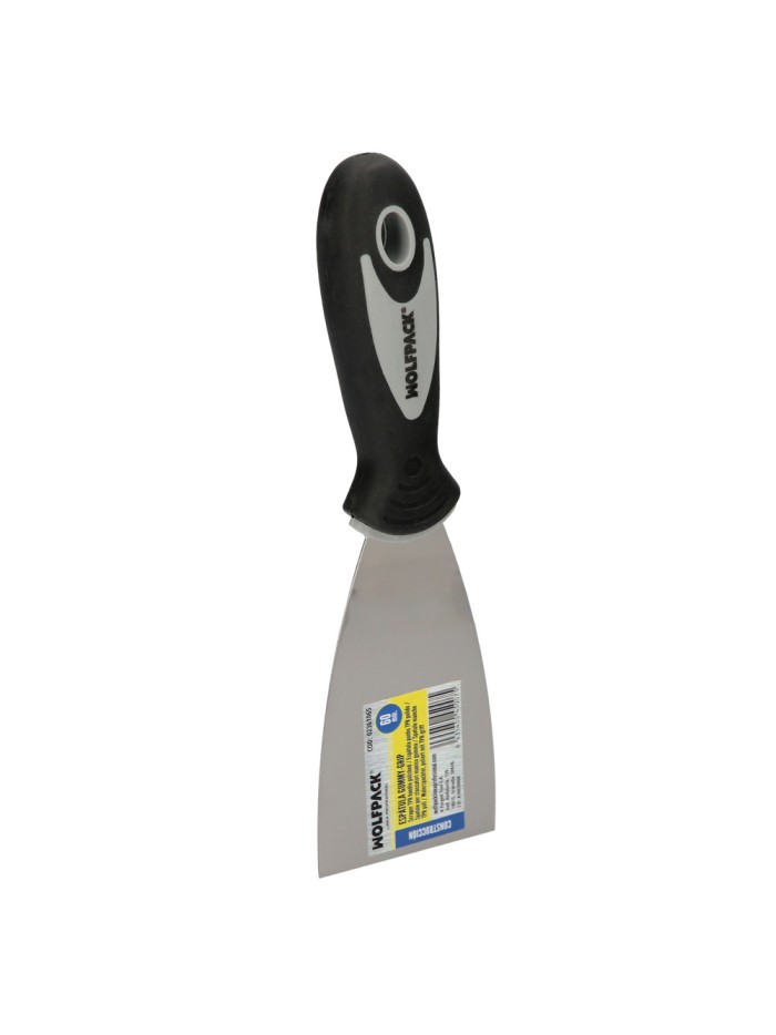 Espatula Mango Gummy Grip Hoja 60 mm. Espatula Yeso, Espatula Pintor, Espatula Masillas, Espatula Pladur, etc.