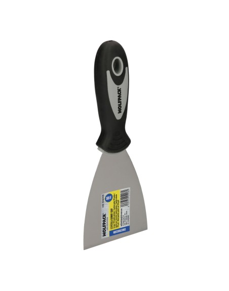 Espatula Mango Gummy Grip Hoja 80 mm. Espatula Yeso, Espatula Pintor, Espatula Masillas, Espatula Pladur, etc.