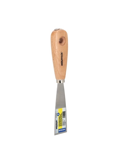 Espatula Mango Madera Hoja Acero 30 mm. Espatula Yeso, Espatula Pintor, Espatula Masillas, Espatula Pladur, etc.