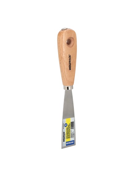 Espatula Mango Madera Hoja Acero 30 mm. Espatula Yeso, Espatula Pintor, Espatula Masillas, Espatula Pladur, etc.