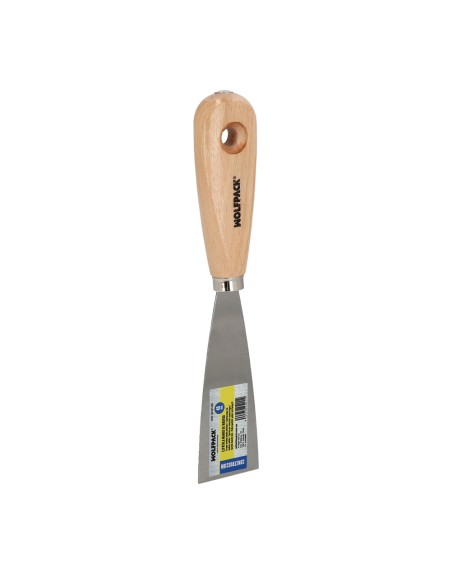Espatula Mango Madera Hoja Acero 40 mm. Espatula Yeso, Espatula Pintor, Espatula Masillas, Espatula Pladur, etc.