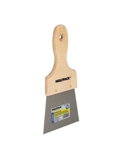 Espatula Techos Mango Madera Hoja Acero 90 x 100 mm. Espatula Yeso, Espatula Pintor, Espatula Masillas, Espatula Pladur, etc.