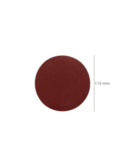 Lija recambio velcro disco Ø 125 mm. con agujeros grano 240 (10 Piezas)