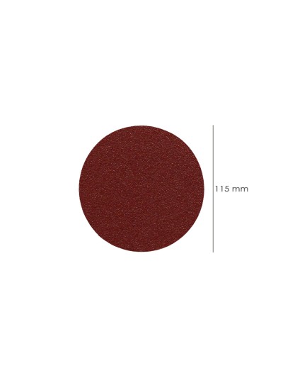 Lija Recambio Velcro Disco Ø 125 mm. con Agujeros Grano  80 (10 Piezas)