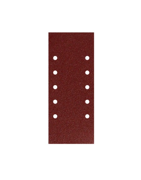 Lija Recambio Con Velcro 115x280 mm. con Agujeros Grano  120 (10 Piezas)